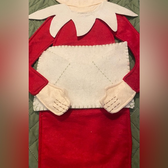 🎅Life Size Pottery Barn Kids Elf on the Shelf Felt Letter/Message Holder-4 ft! - Picture 4 of 12